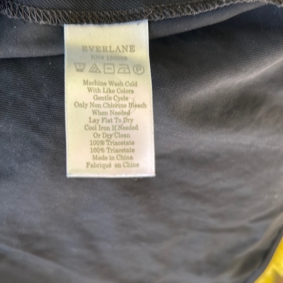 Everlane The Japanese GoWeave Black Wrap Tank Midi Dress - 14 - Picture 12 of 13